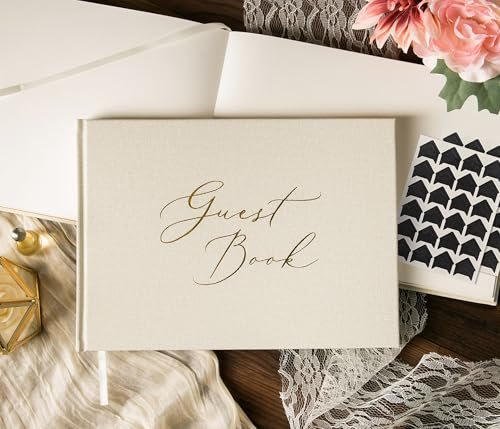 Luxury Blank Guest Book